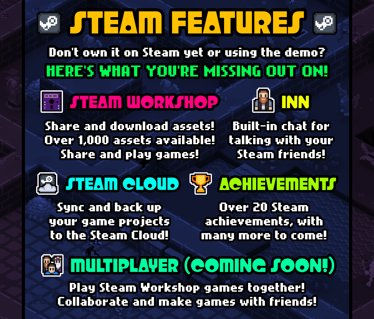 Steam Features